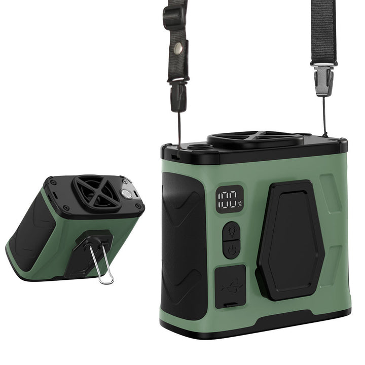 Outdoor Wireless Bluetooth Speaker Fan Bowlift