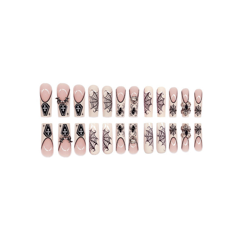 Halloween-Themed Press-On Nail Art Extensions Bowlift