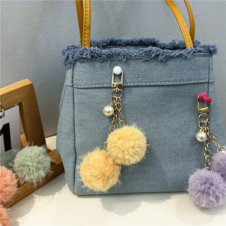 Stylish Denim Tote Bag Bowlift