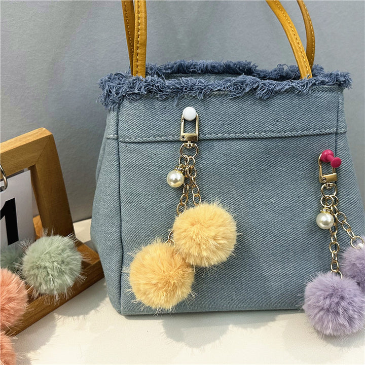 Stylish Denim Tote Bag Bowlift
