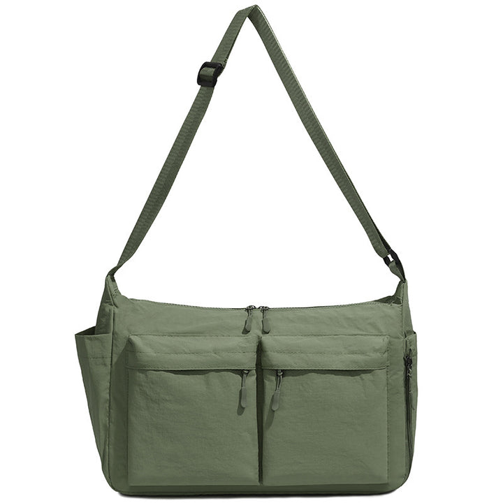 Multi-Pocket Crossbody Messenger Bag Bowlift