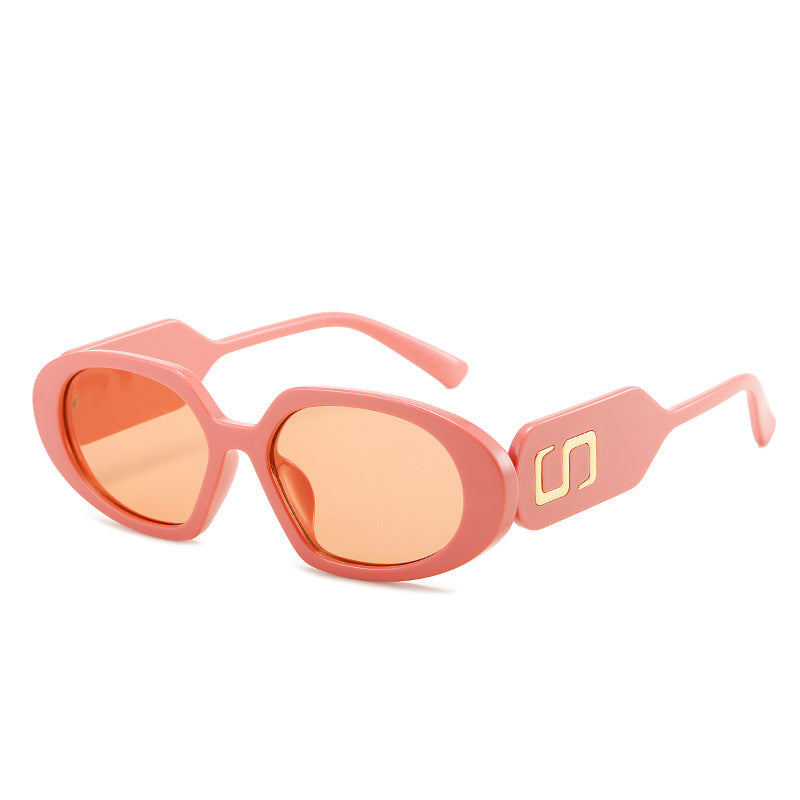 Chic Oversized Geometric Sunglasses Bowlift