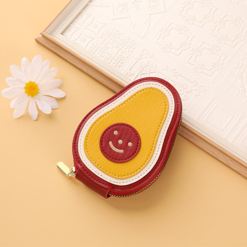 Cute Avocado-Shaped Coin Purse Bowlift