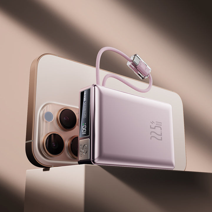 Ultra-slim power bank with fast charging function Bowlift