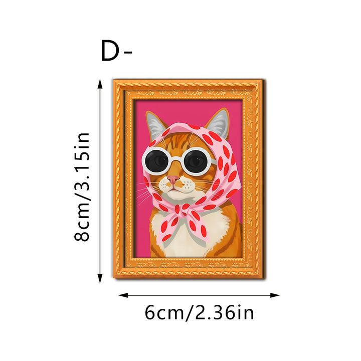 Decorative cat art with futuristic design Bowlift