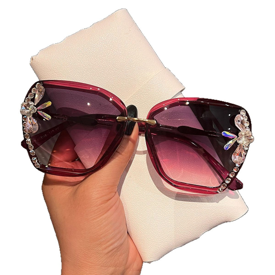Women's Jewelry Stones Sunglasses Bowlift