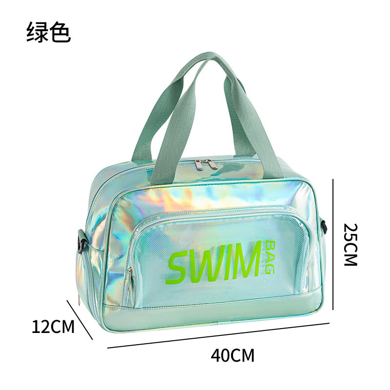 Sporty Swim Bag With Additional Compartments Bowlift