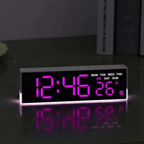 Digital Alarm Clock Bowlift