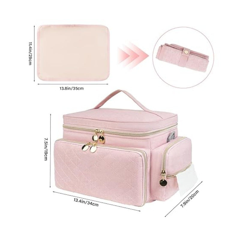 Elegant cosmetic storage bag Bowlift