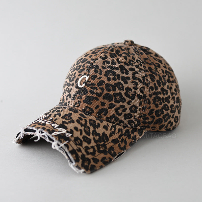 Men's Casual Distressed Baseball Cap Bowlift
