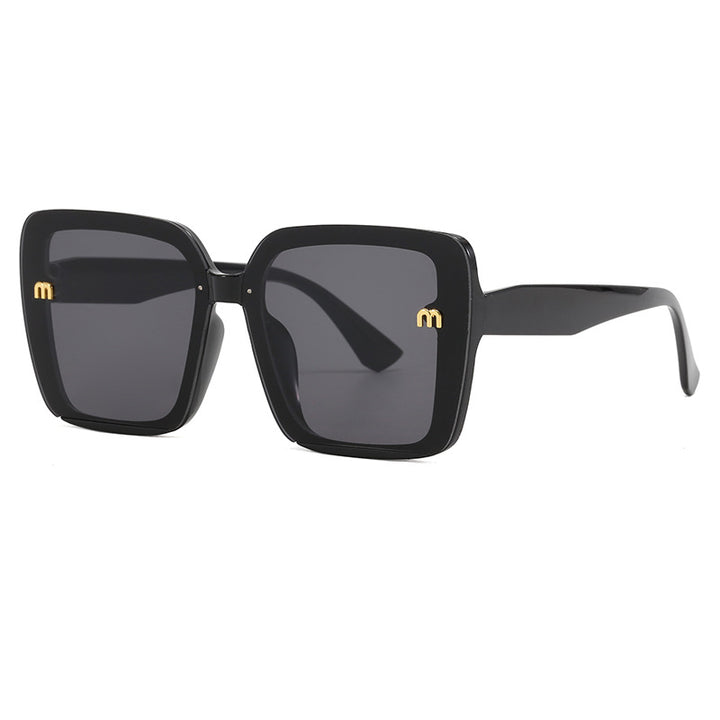 Women's oversized square sunglasses with elegant frame Bowlift