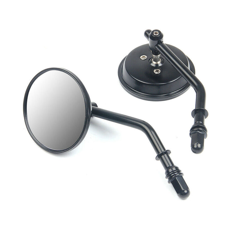 Motorcycle rearview mirror with adjustable arm and light effect Bowlift