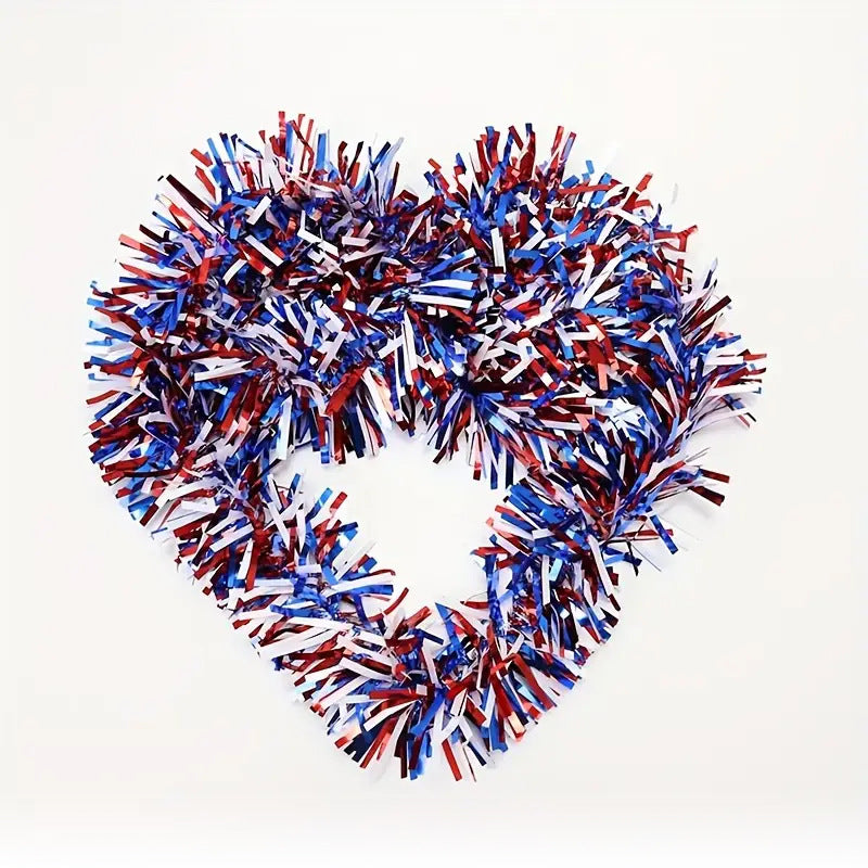 Unisex decorative confetti garland with metallic sequins and flexible wire core Bowlift