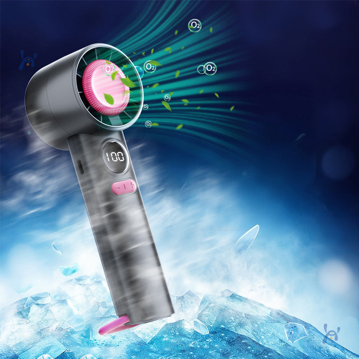 Unisex Portable Rechargeable Misting Fan Bowlift