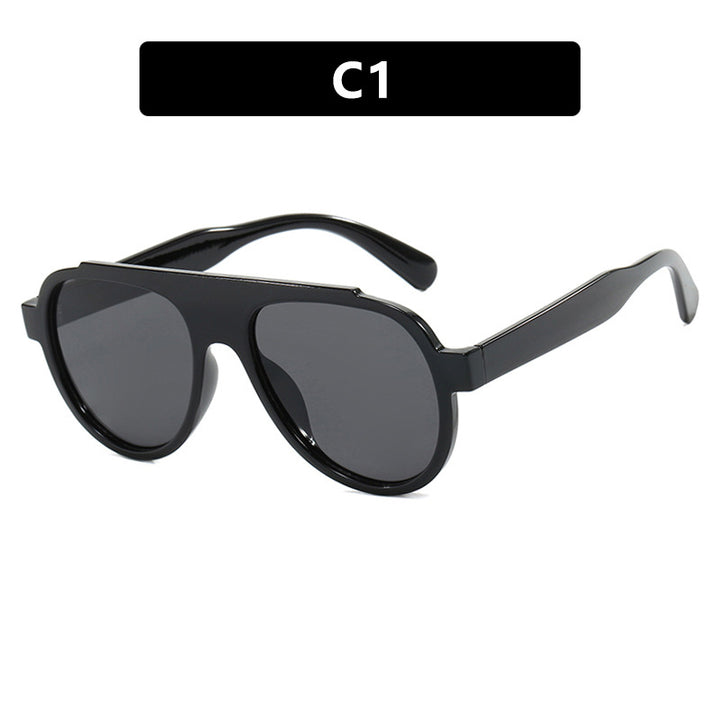 Women's stylish black sunglasses in modern design Bowlift