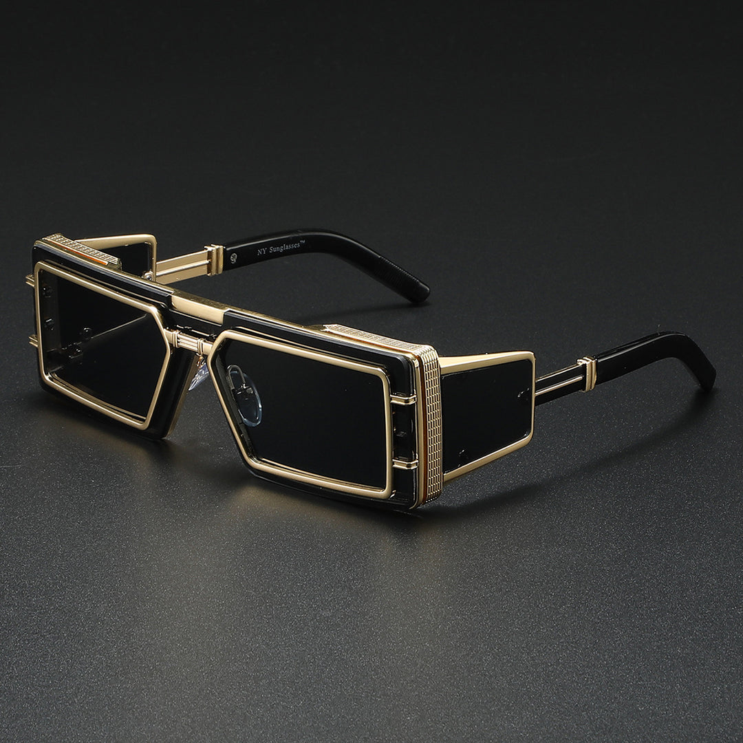 Ladies Fashion Designer Sunglasses with Generous Frame and Stylish Accent Bowlift