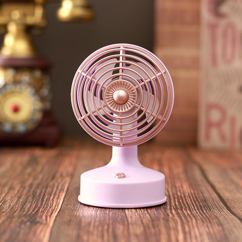 Unisex nan compact portable USB rechargeable mini desk fan with adjustable tilt Bowlift