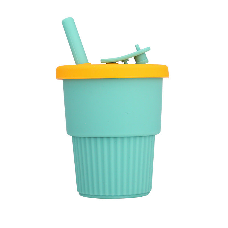 Women's Silicone Drinking Cup with Straw Bowlift