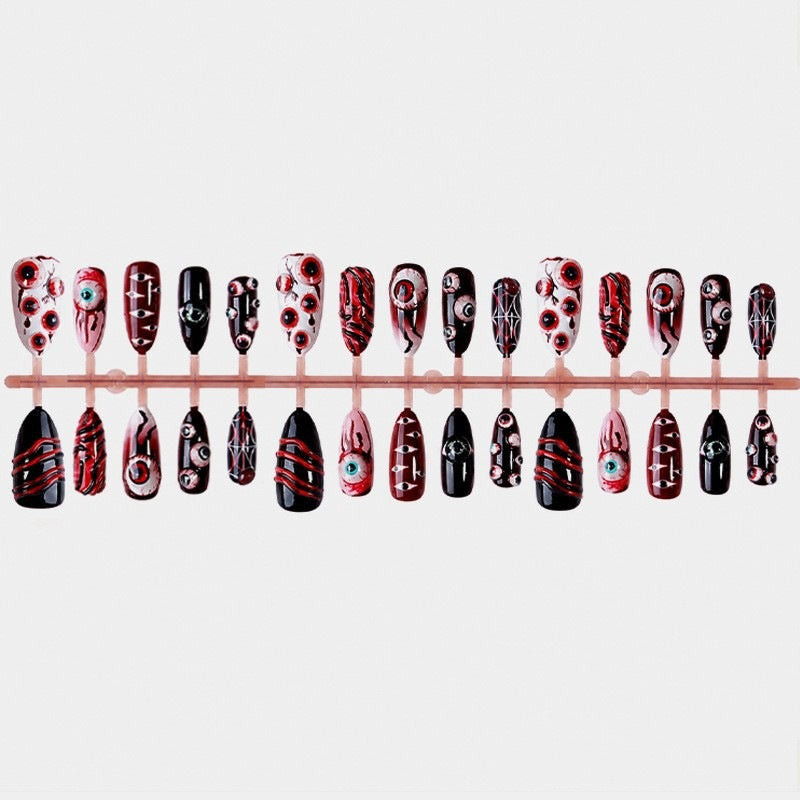 Creative Halloween Art Nail Set Bowlift
