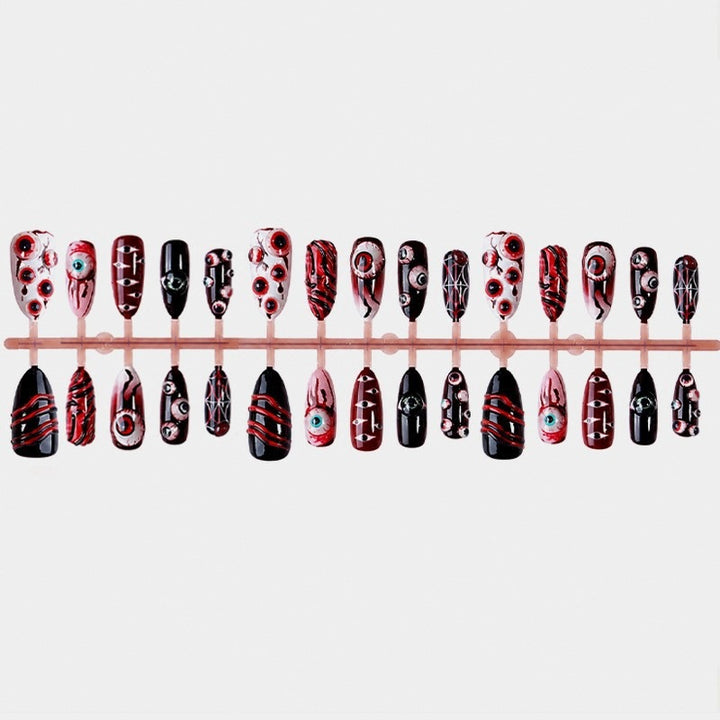 Creative Halloween Art Nail Set Bowlift