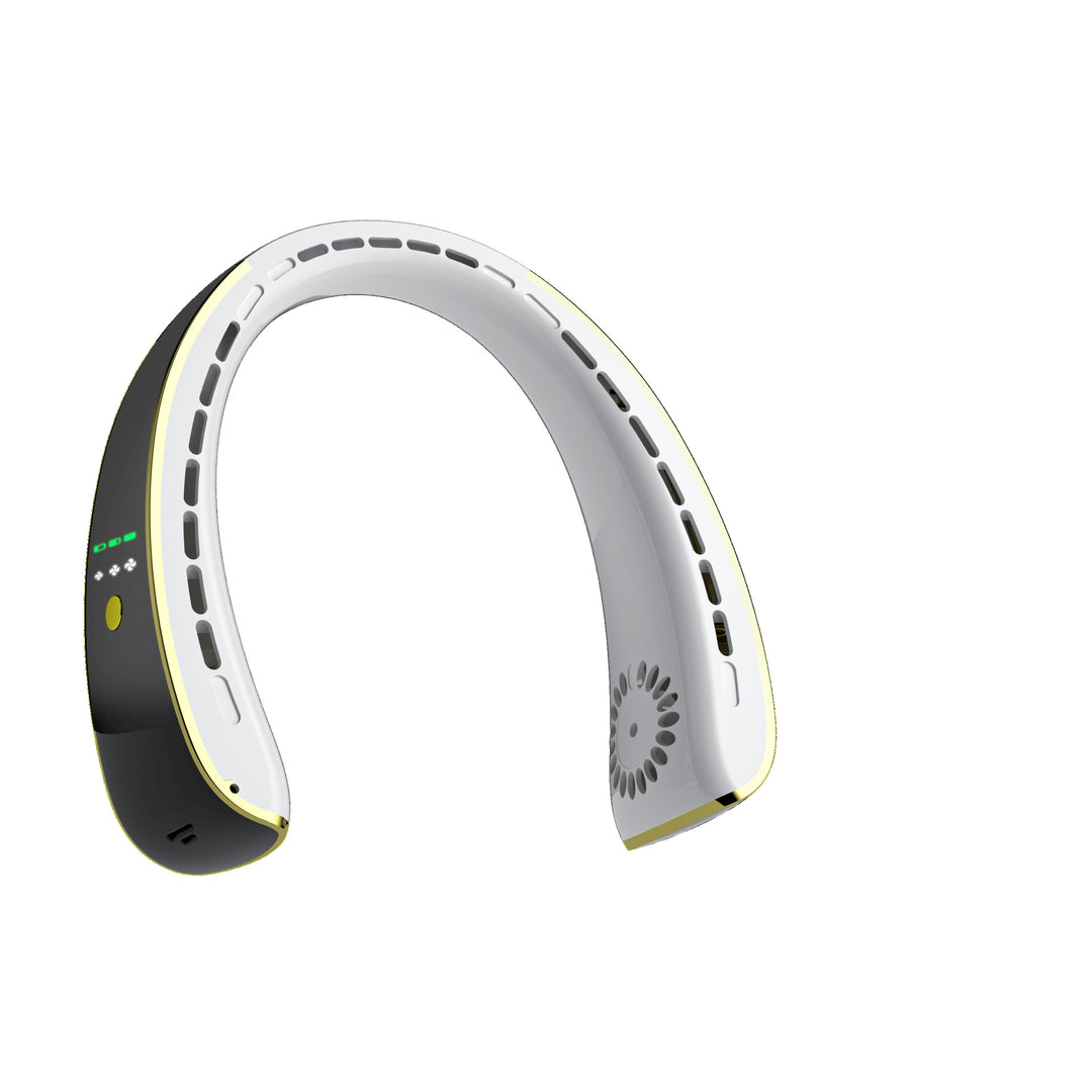 Men's Portable Neck Fan with Innovative Cooling Technology Bowlift