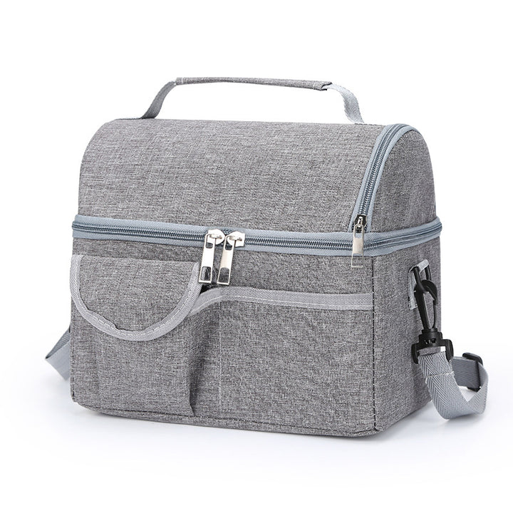Multi-Compartment Insulated Lunch Bag