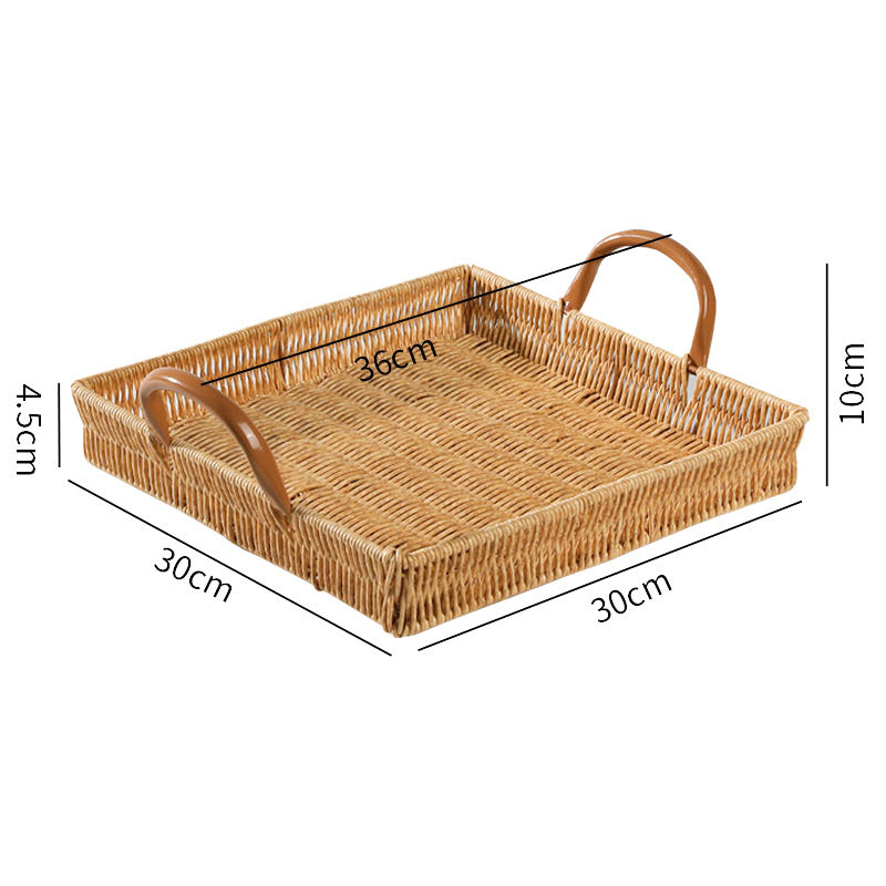 Versatile Woven Storage Tray Bowlift