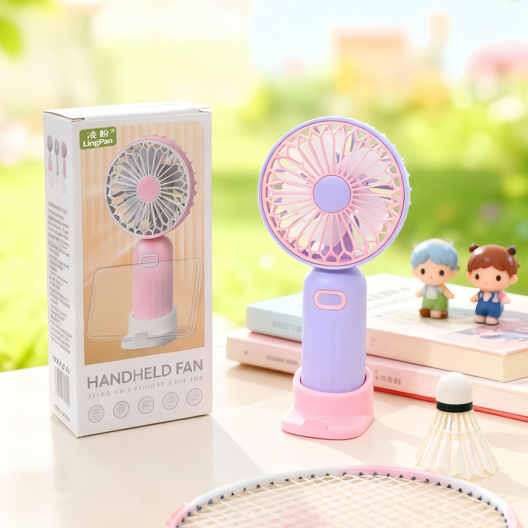 Women's Portable Spray Fan with USB Connection Bowlift