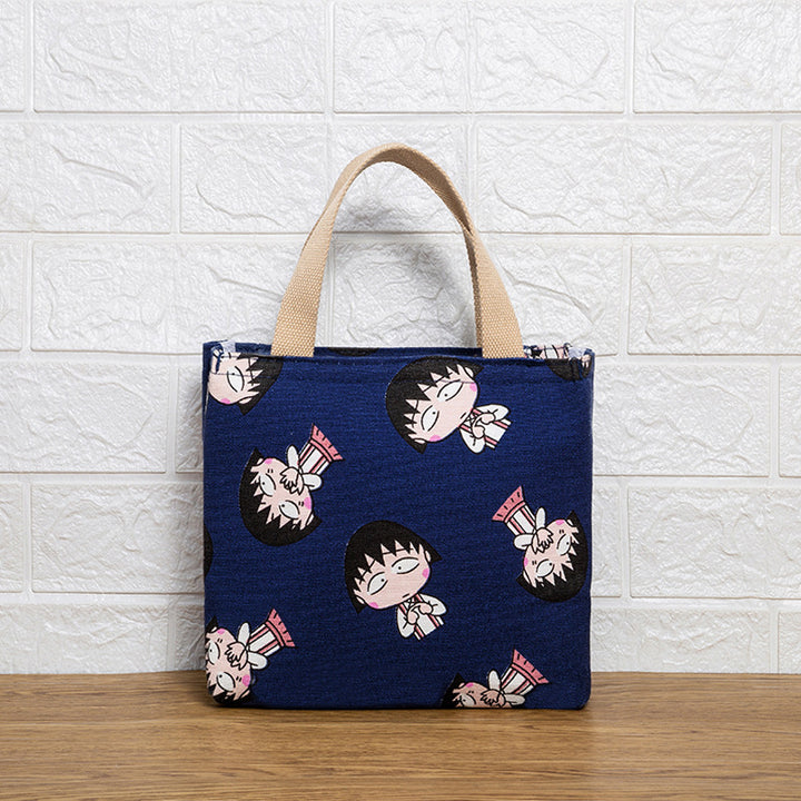 Cute Cat Print Tote Bag Bowlift