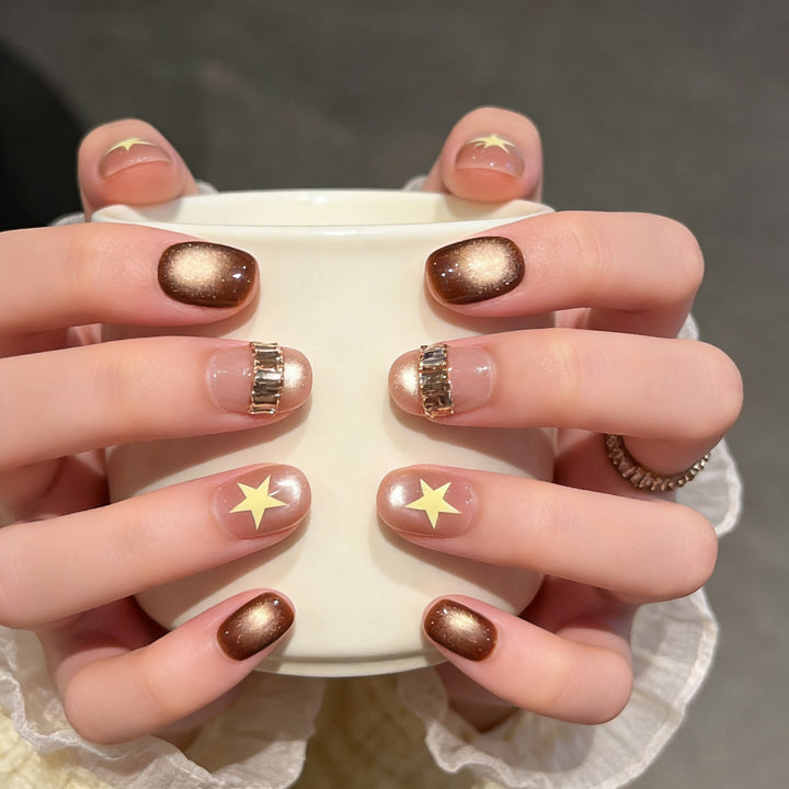 Starry-Themed Nail Art Set Bowlift