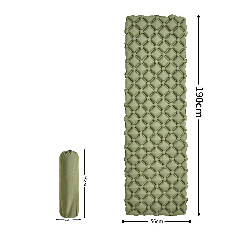 inflatable honeycomb sleeping pad with lightweight insulated air cells Bowlift