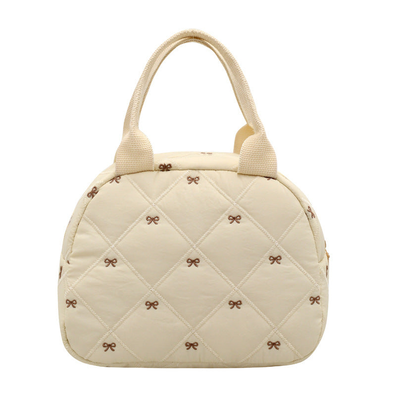 WoQuilted Bow Detail Handbag Bowlift