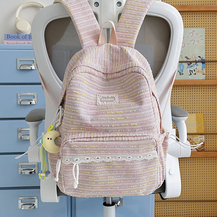 Stylish Textured Backpack