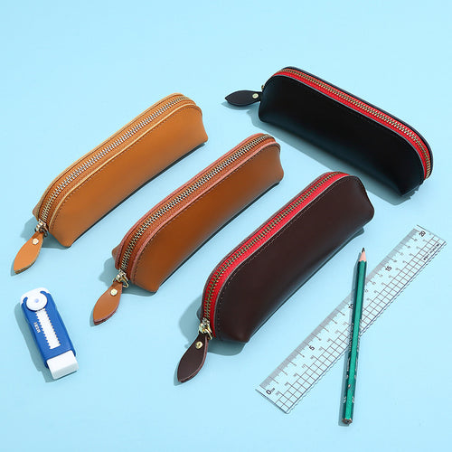 Premium Leather Pencil Case Bowlift