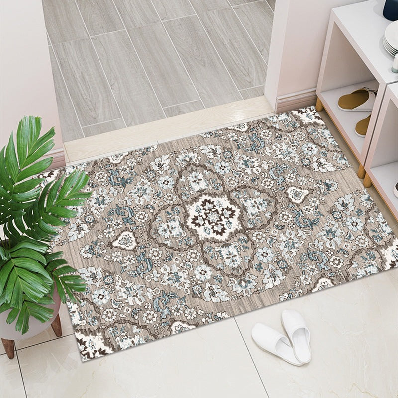 Geometric Pattern Decorative Floor Mat Bowlift