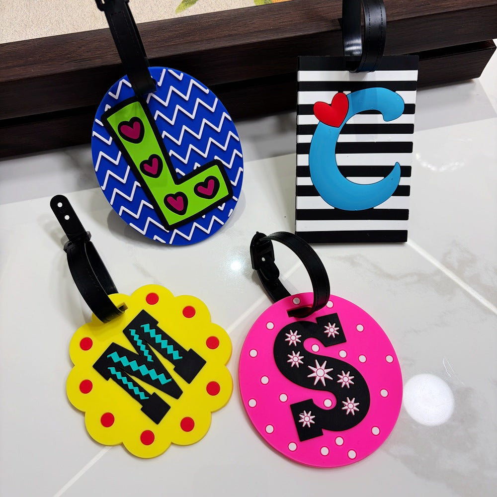 Playful Alphabet Luggage Tag Bowlift