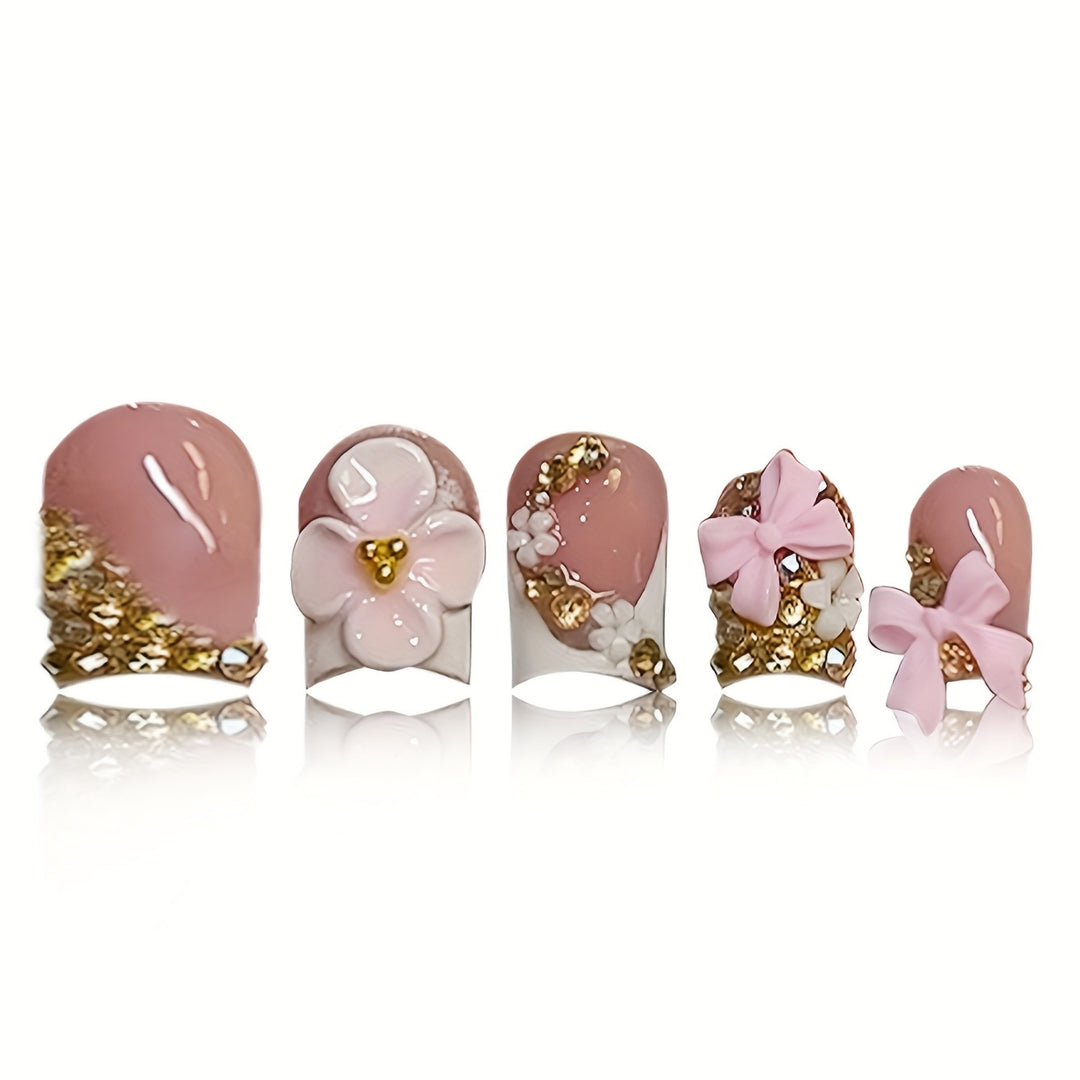 Artisan Floral Nail Decoration Set Bowlift