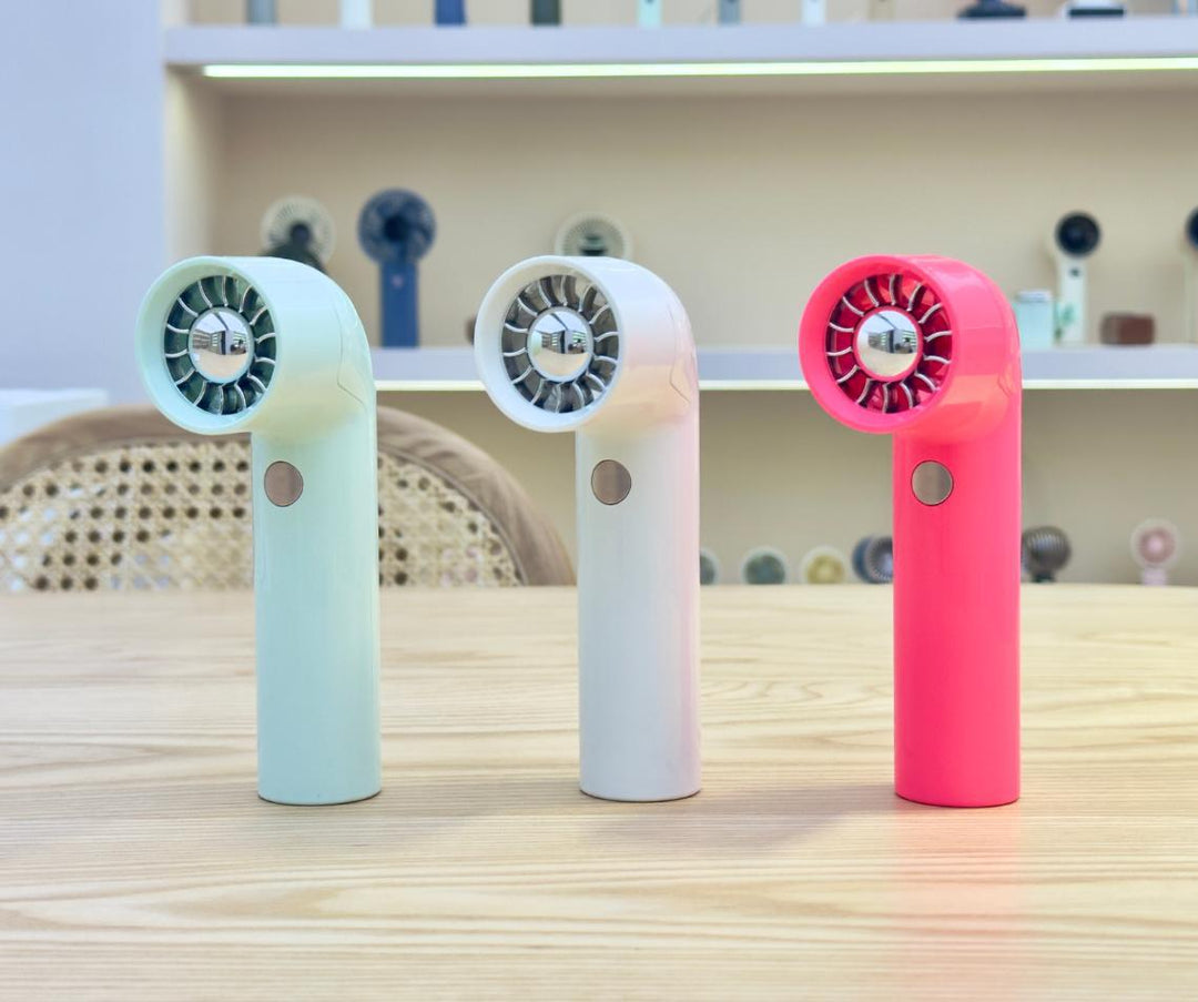 Unisex Portable Handheld Fan with Powerful Battery and Compact Design Bowlift