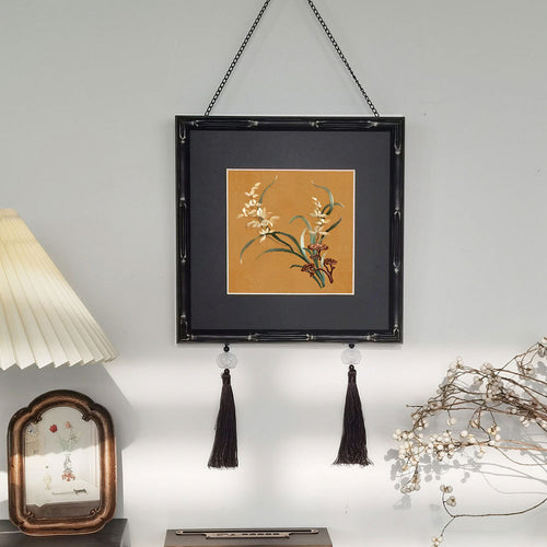 Decorated Painted Flower Art
