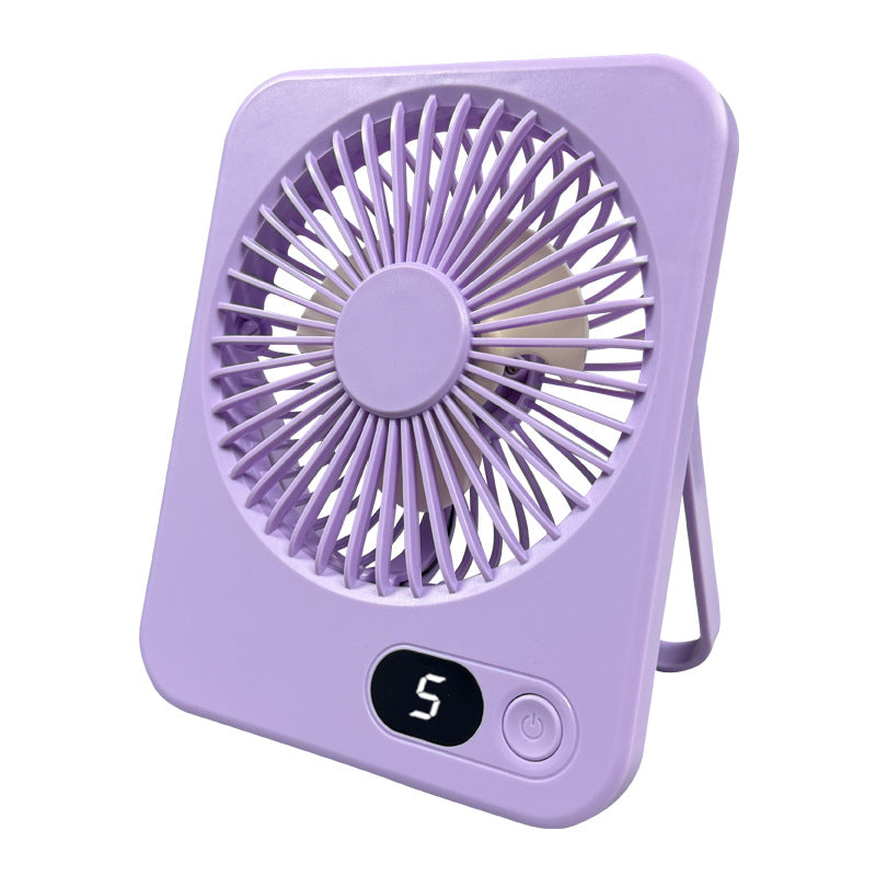 Unisex Compact Adjustable USB Desk Fan Bowlift