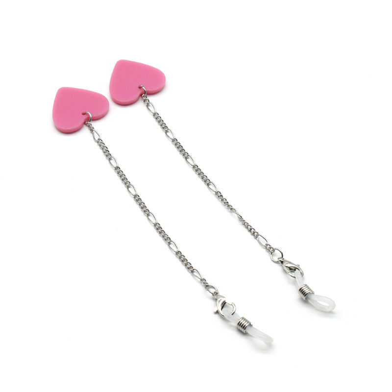 Heart-Shaped Eyewear Chain Bowlift