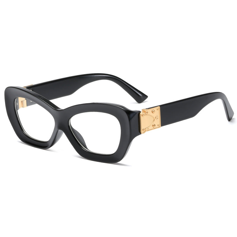Ladies extravagant structured corrective glasses Bowlift