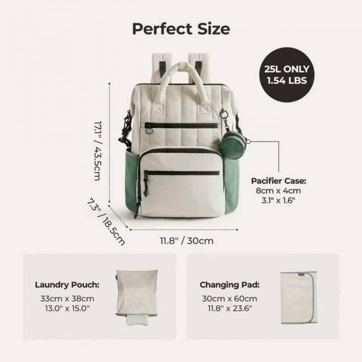 Multifunctional Padded Backpack Bowlift