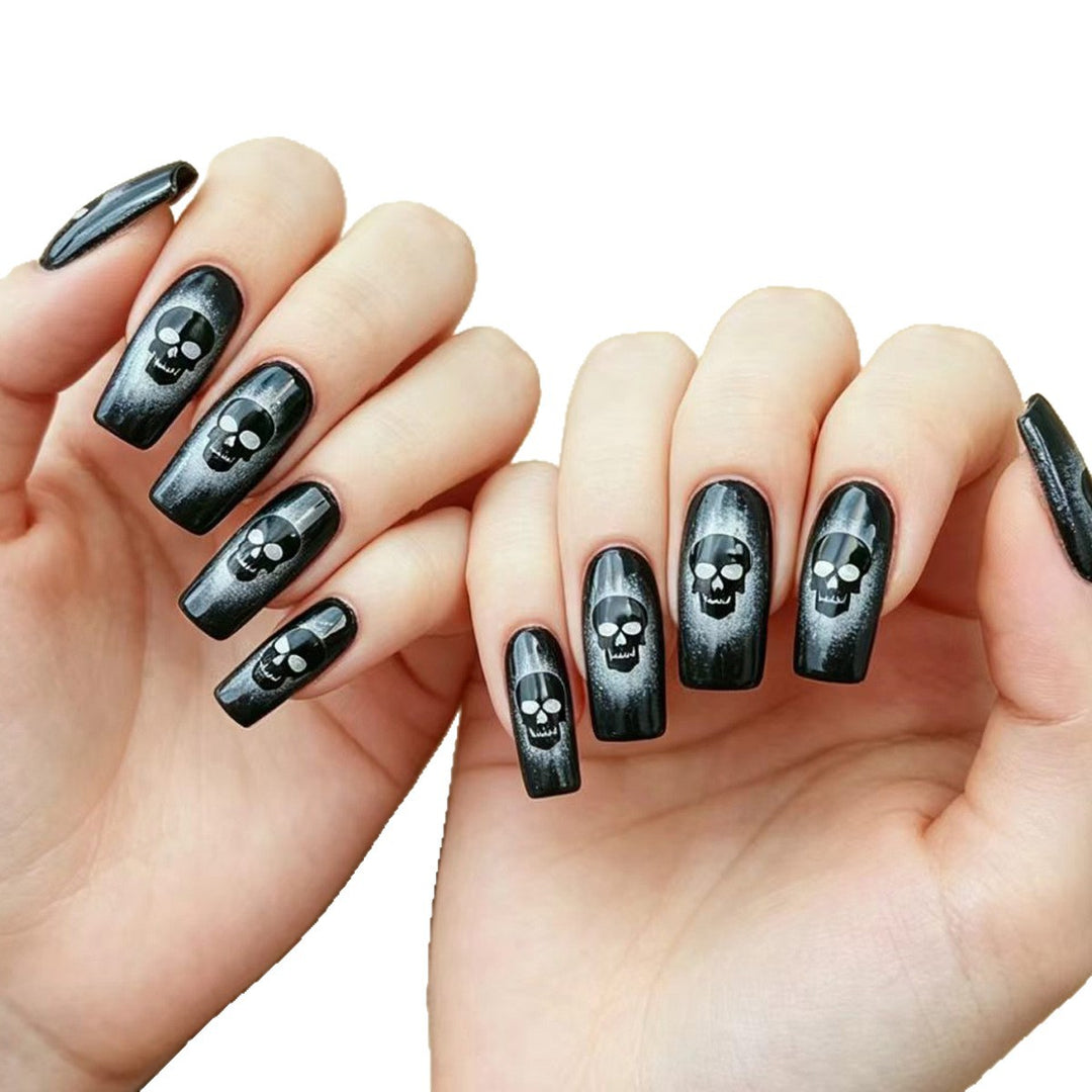 Decorative Skull Nail Art Bowlift