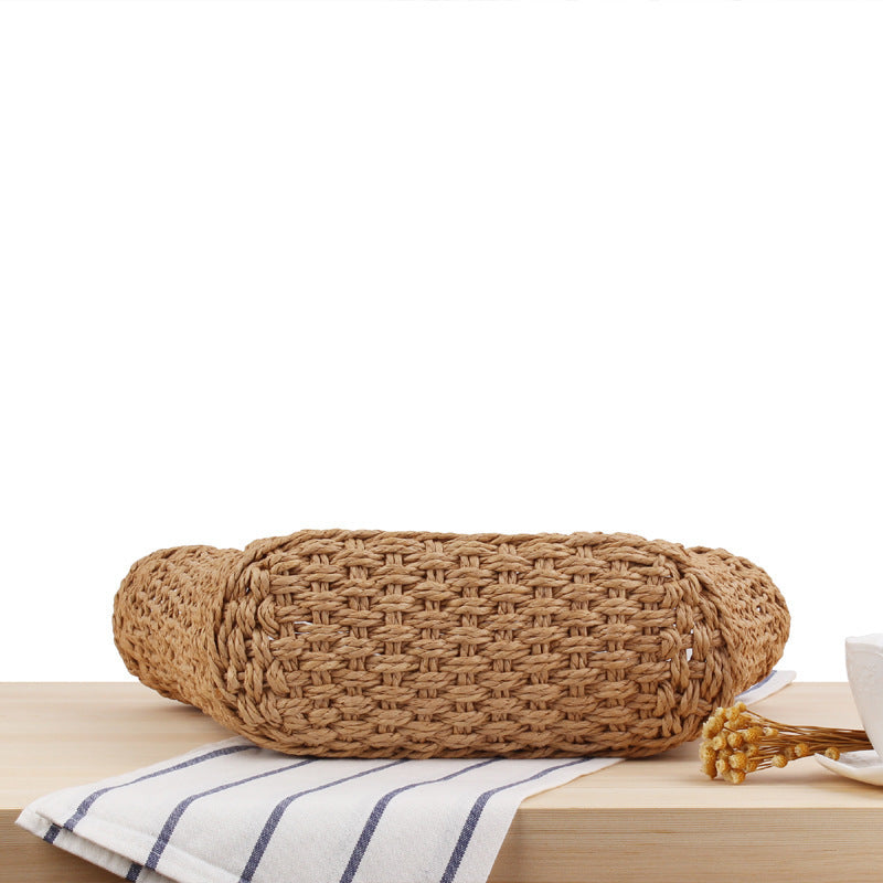 Braided Tote Bag Made of Natural Materials Bowlift