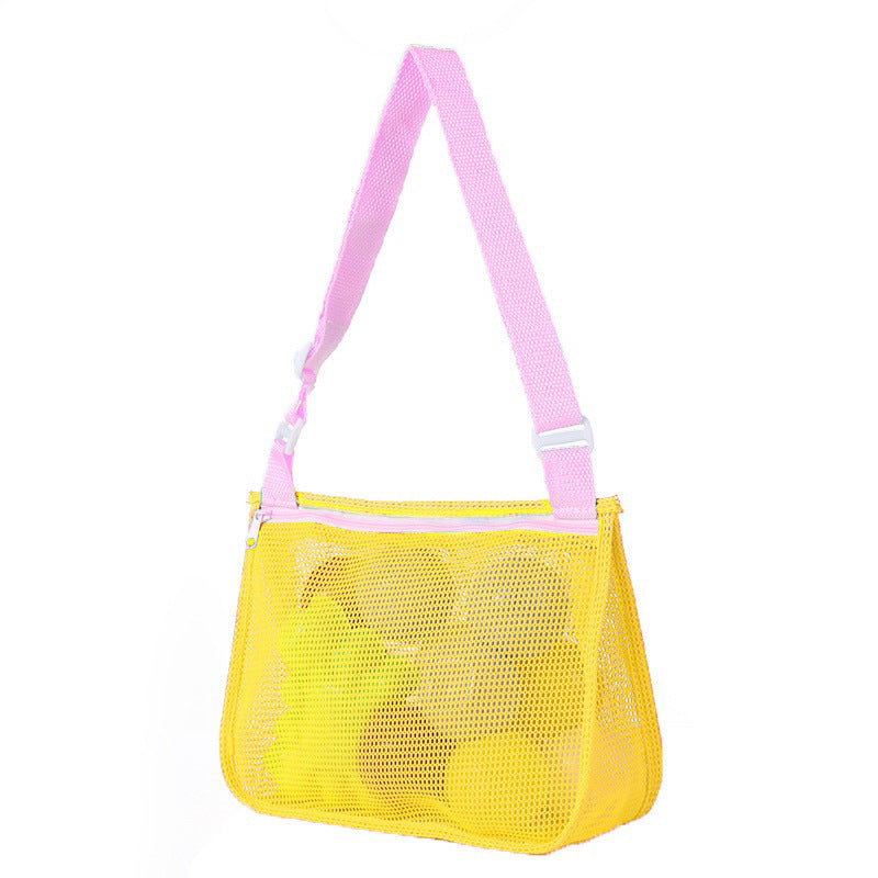 Practical and Breathable Beach Bag with Mesh Structure Bowlift