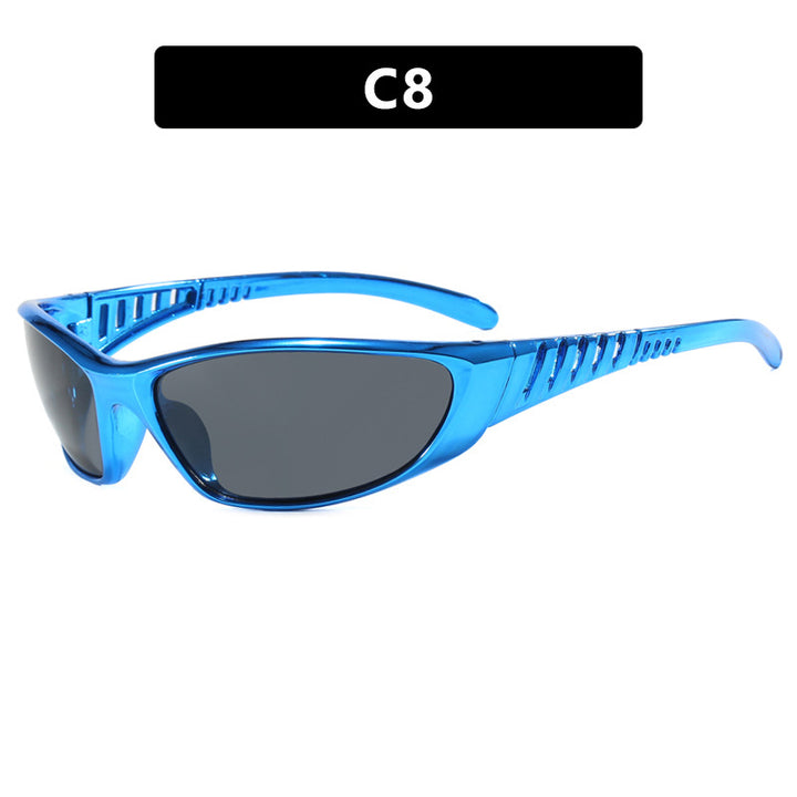 Women’s sporty sunglasses with aerodynamic design and polarized lenses Bowlift