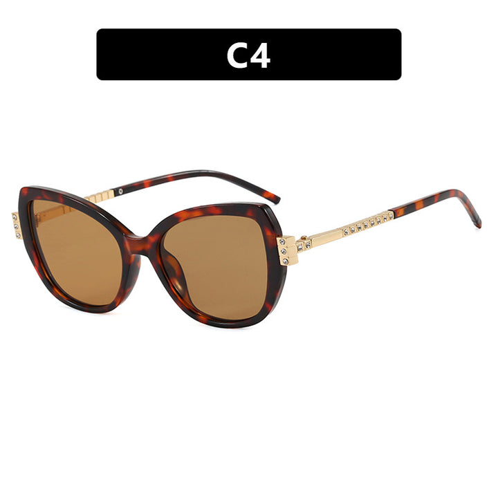 Women oversized sunglasses with protective UV filter and elegant accents Bowlift