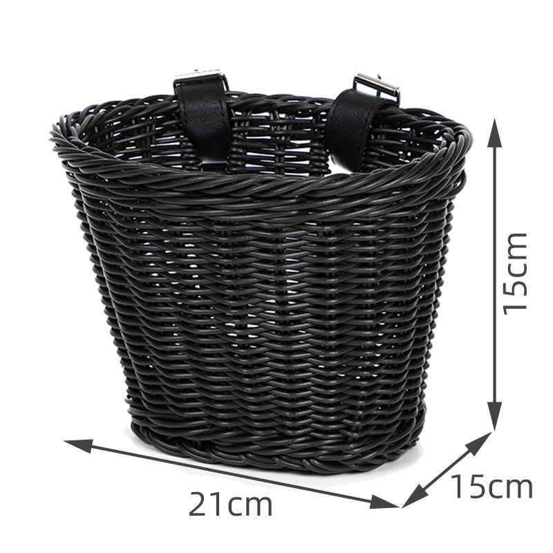 Woven Storage Basket with Handles Bowlift