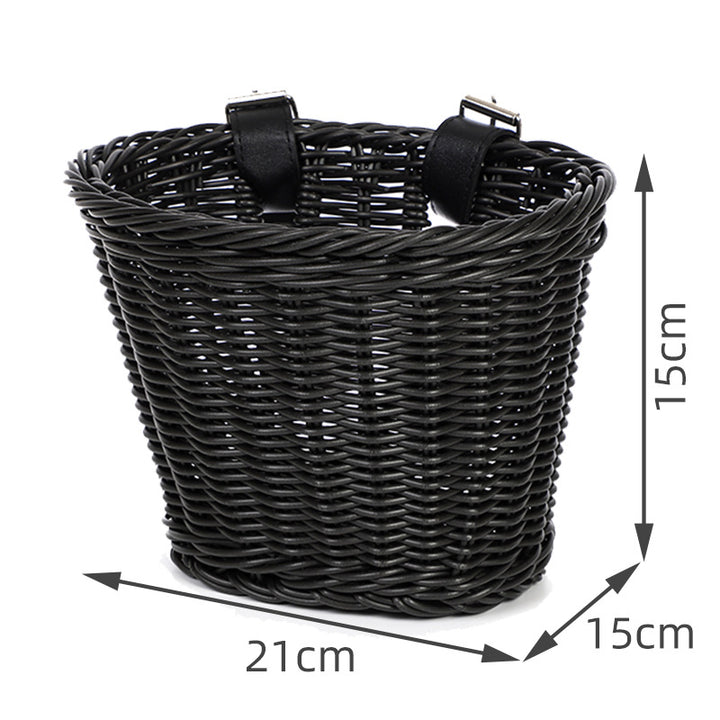 Woven Storage Basket with Handles Bowlift